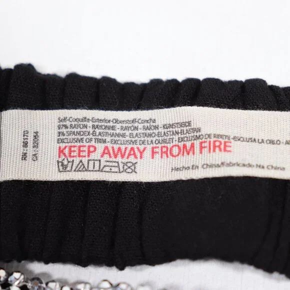 NWT Free People Of The Moment Halter Bralette in Black Size Large - Picture 9 of 11